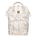 KikkaBoo® Changing Backpack Siena Luxe Secret Garden Beige
