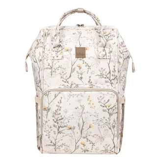 KikkaBoo® Sac à dos à langer Siena Luxe Secret Garden Beige