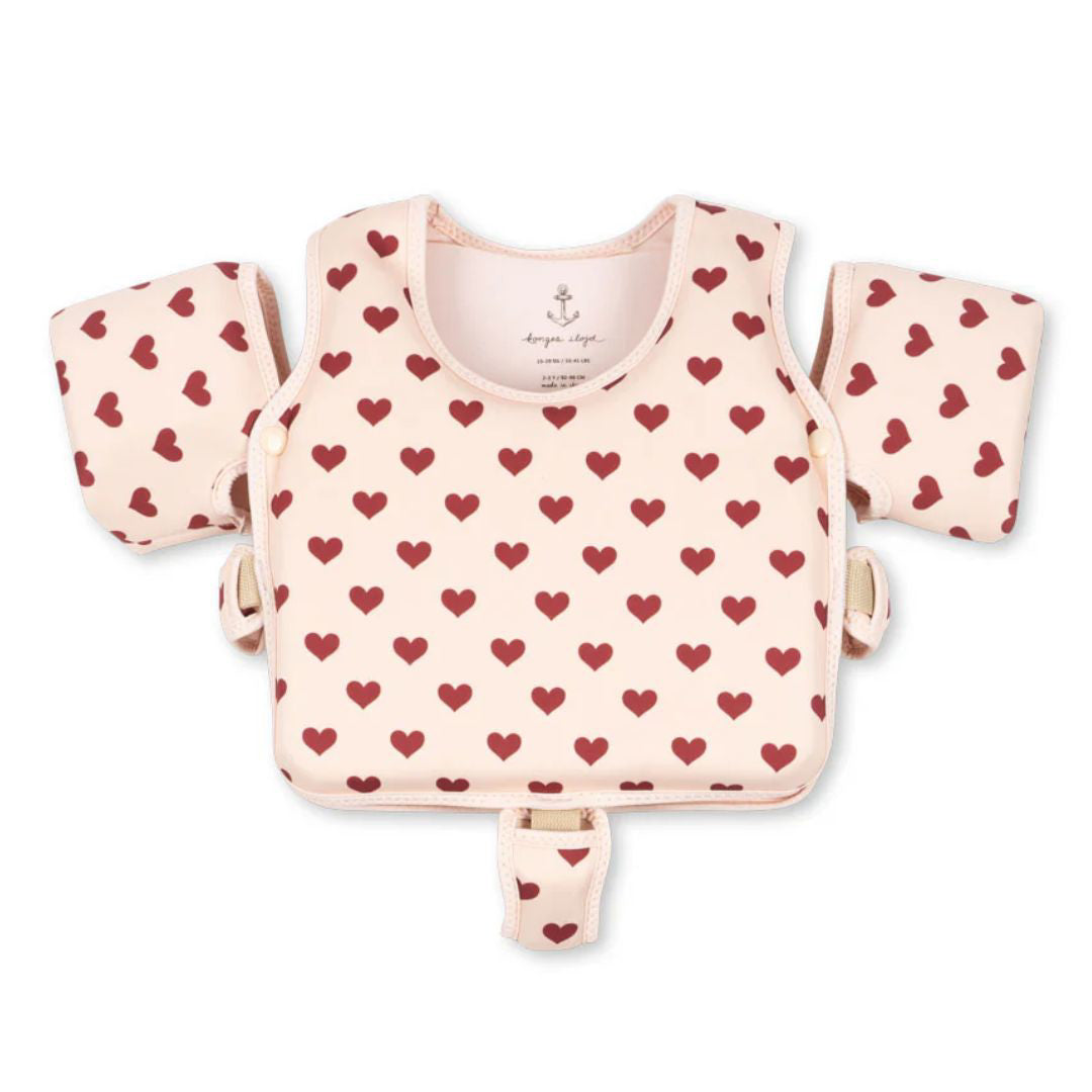 Konges Sløjd® Otroški plavalni jopič Hollis Amour Rouge 1-2 L Konges Sløjd