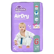 Violeta® Plenice Air Dry 6 Junior Plus (16kg+) Jumbo 48 + Darilo Baby vlažni robčki Violeta