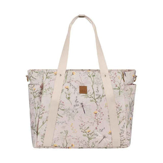 KikkaBoo® Mama bag Florence Secret Garden Beige