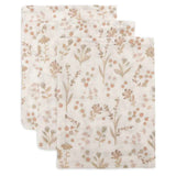 Jollein® Set di 3 mussole per il bagnetto Bloomy 20x15