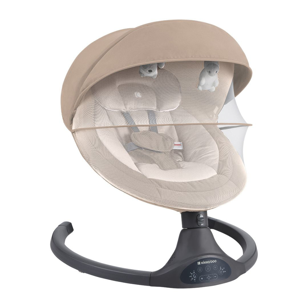 KikkaBoo® Električni gugalnik Codie Beige 2025 KikkaBoo