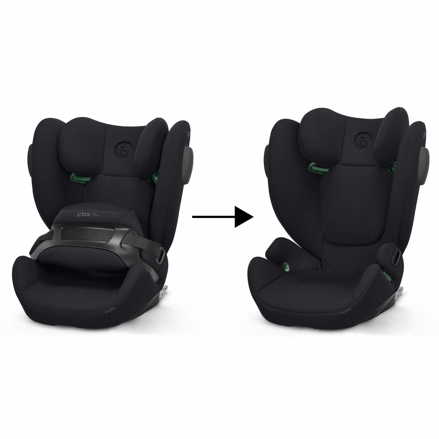CBX by CYBEX® Otroški avtosedež Pallas B3 i-Size (76-150cm) Black CBX by CYBEX
