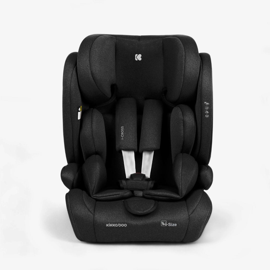KikkaBoo® Otroški avtosedež i-Cross i-SIZE (76-150 cm) Black KikkaBoo