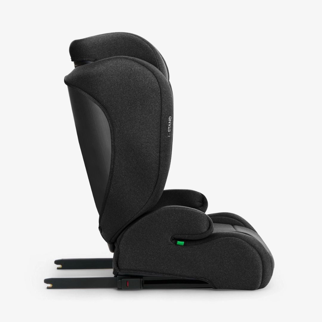 KikkaBoo® Otroški avtosedež i-Stand i-SIZE (100-150 cm) Black KikkaBoo