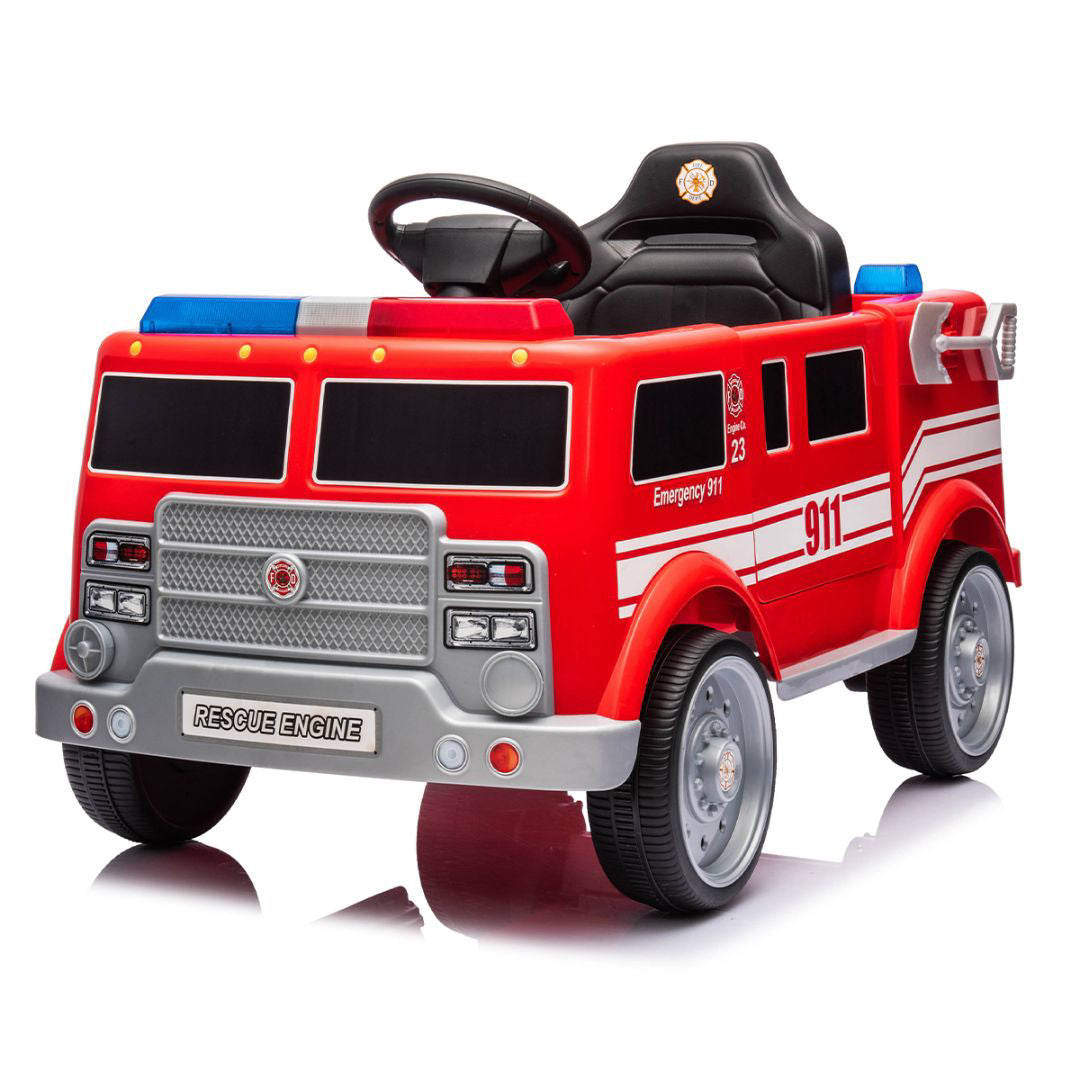 KikkaBoo® Gasilski avto na akumulator Little Fire Red + 12V/4AH KikkaBoo