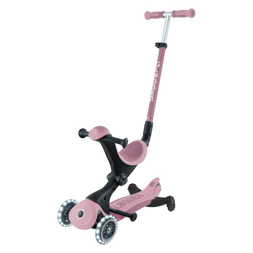 Globber® GO UP deluxe 360° Foldable Scooter with Light-Up Wheels