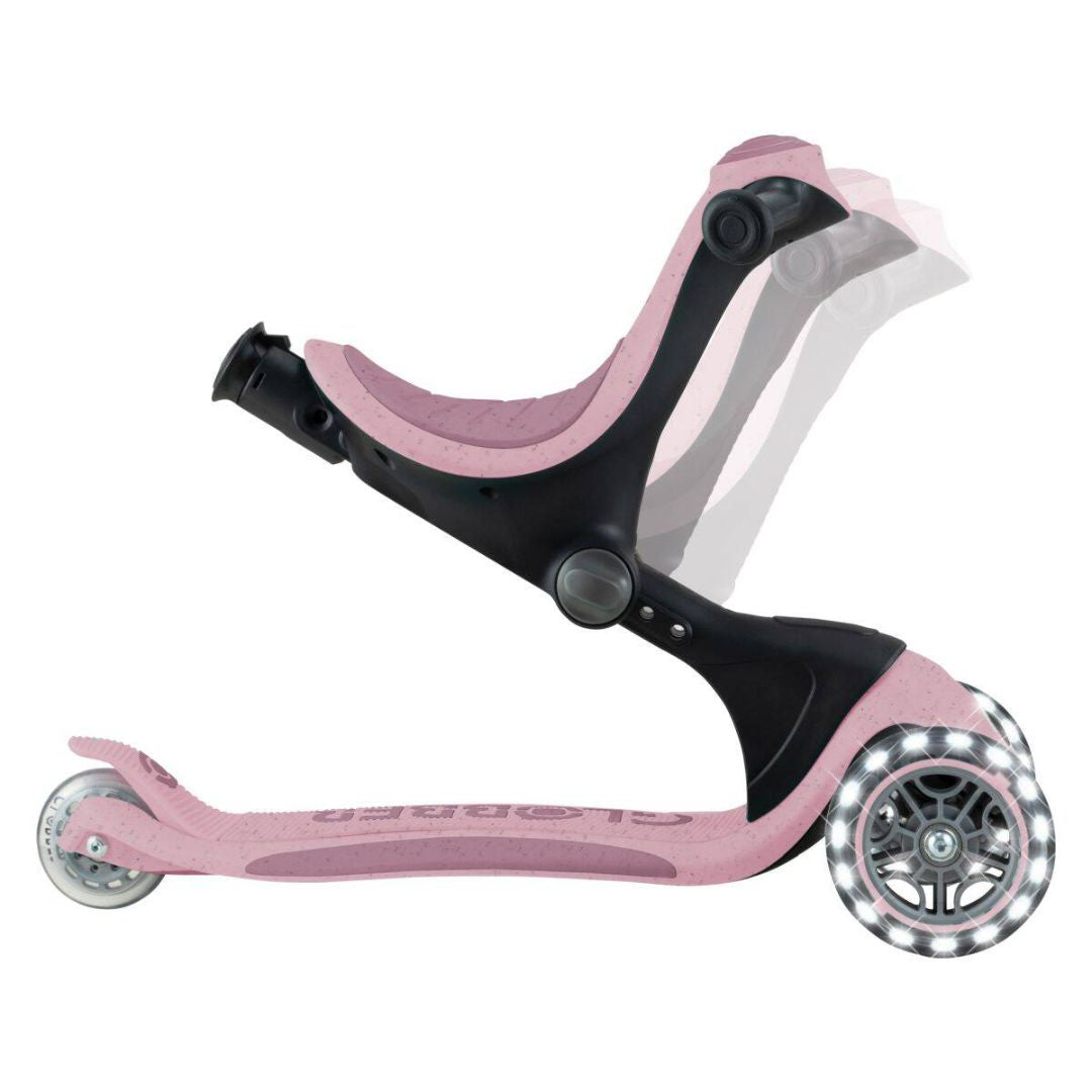 globber go up ピンク Eco Scooter with Seat: GO•UP FOLDABLE PLUS ECOLOGIC – Globber