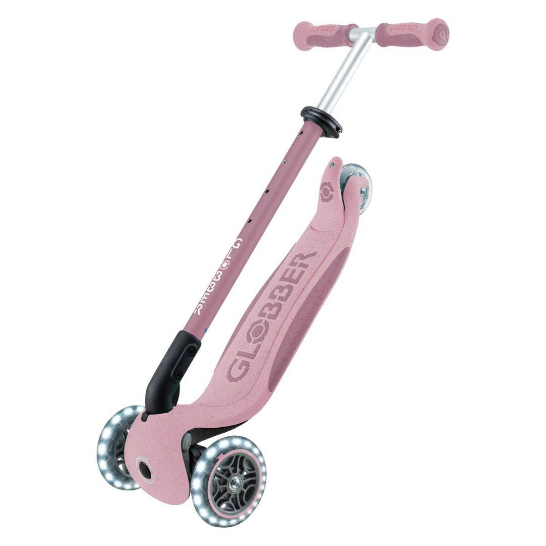 Globber® GO UP deluxe 360° Foldable Scooter with Light-Up Wheels