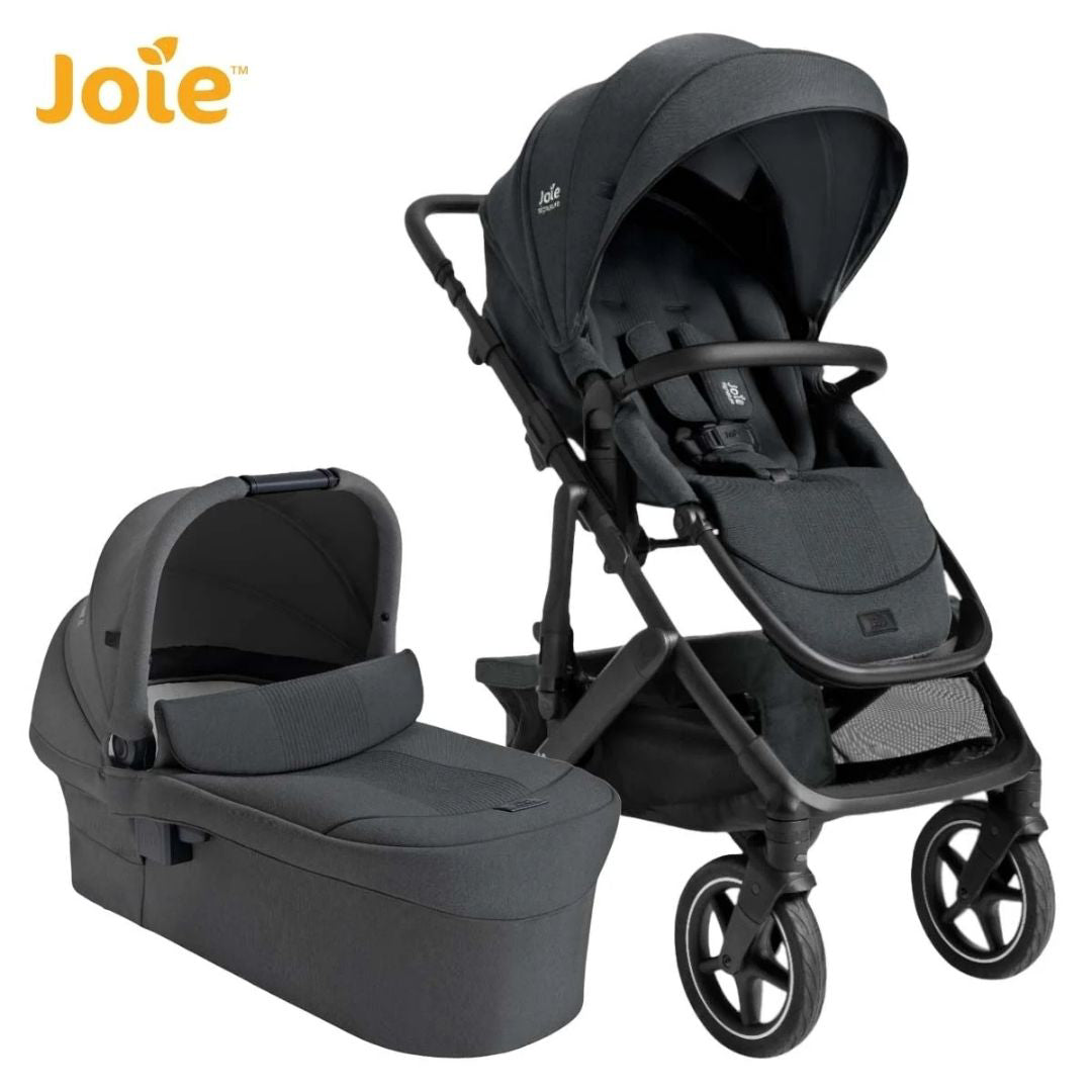 Joie® Otroški voziček Vinca™ Signature + košara Ramble™ XL Ebony Joie