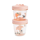 Done by Deer® Set de 2 bols à collation Tiny Farm Powder