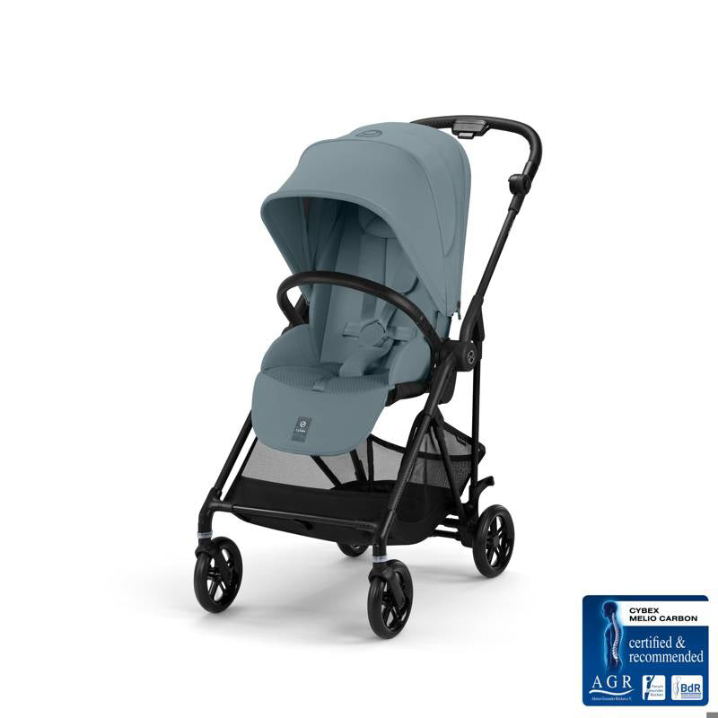 Cybex® Otroški voziček Melio™ Carbon (0-15 kg) Stormy Blue 2025 Cybex