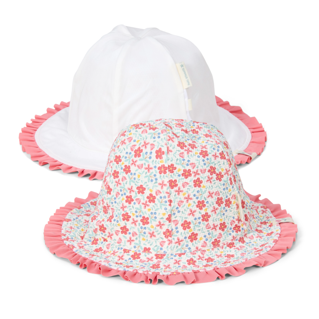 Little Dutch® Obojestranski klobuček Sunny Flowers 1-2 L Little Dutch