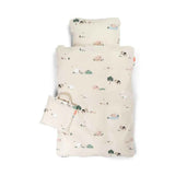 Done by Deer® Biancheria da letto Tiny Farm Sand 100x140