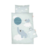 Done by Deer® Biancheria da letto Elphee Blue 100x140
