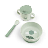 Done by Deer® Set pappa Foodie Happy Clouds Green