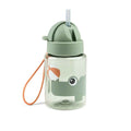 Done by Deer® Bottle with straw Playground Green 280 ml