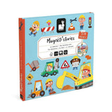 Janod® Libro Magnetico The Building Site