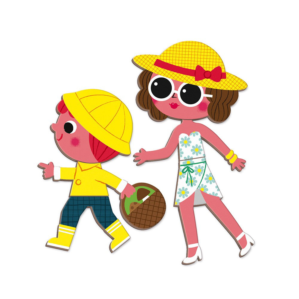 Janod® Magnetna igra 4 Seasons Janod