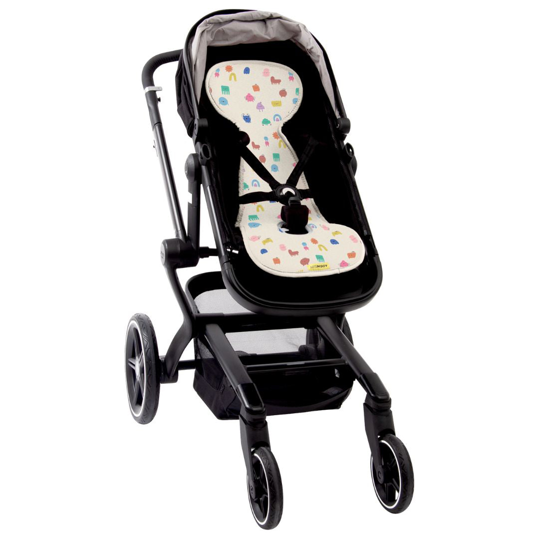 AeroMoov® Zračna podloga za voziček Skupina B (0-18 kg) Funny Shapes AeroMoov