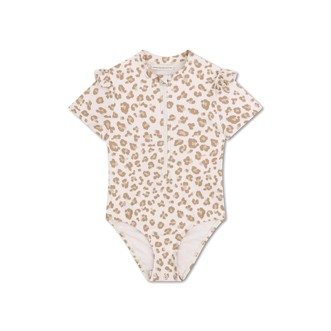 Swim Essentials® Otroške enodelne kopalke Neutral Leopard 74 80 Swim Essentials