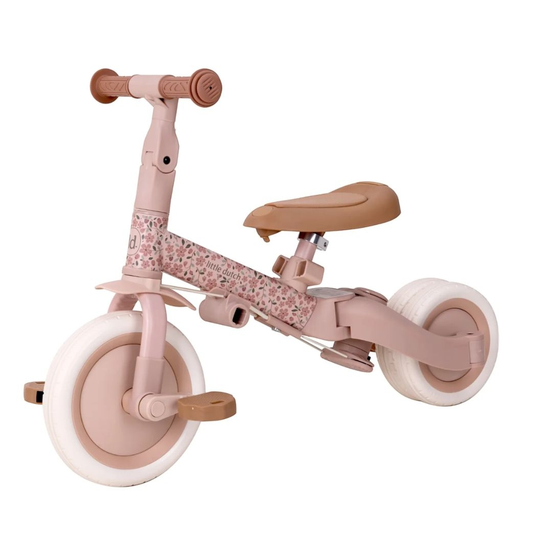 Little Dutch® Otroški tricikel 4v1 Fairy Floral Little Dutch