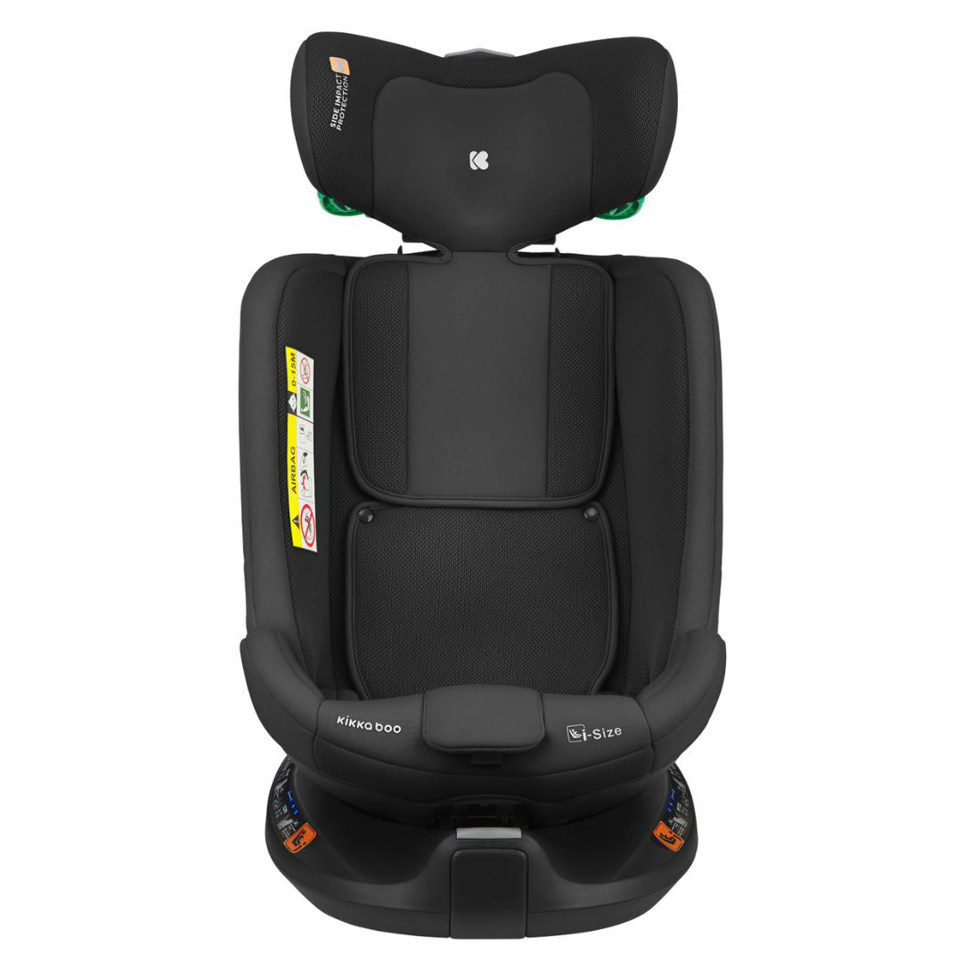 KikkaBoo® Otroški avtosedež 360°i-Van i-SIZE (40-150 cm) Black KikkaBoo