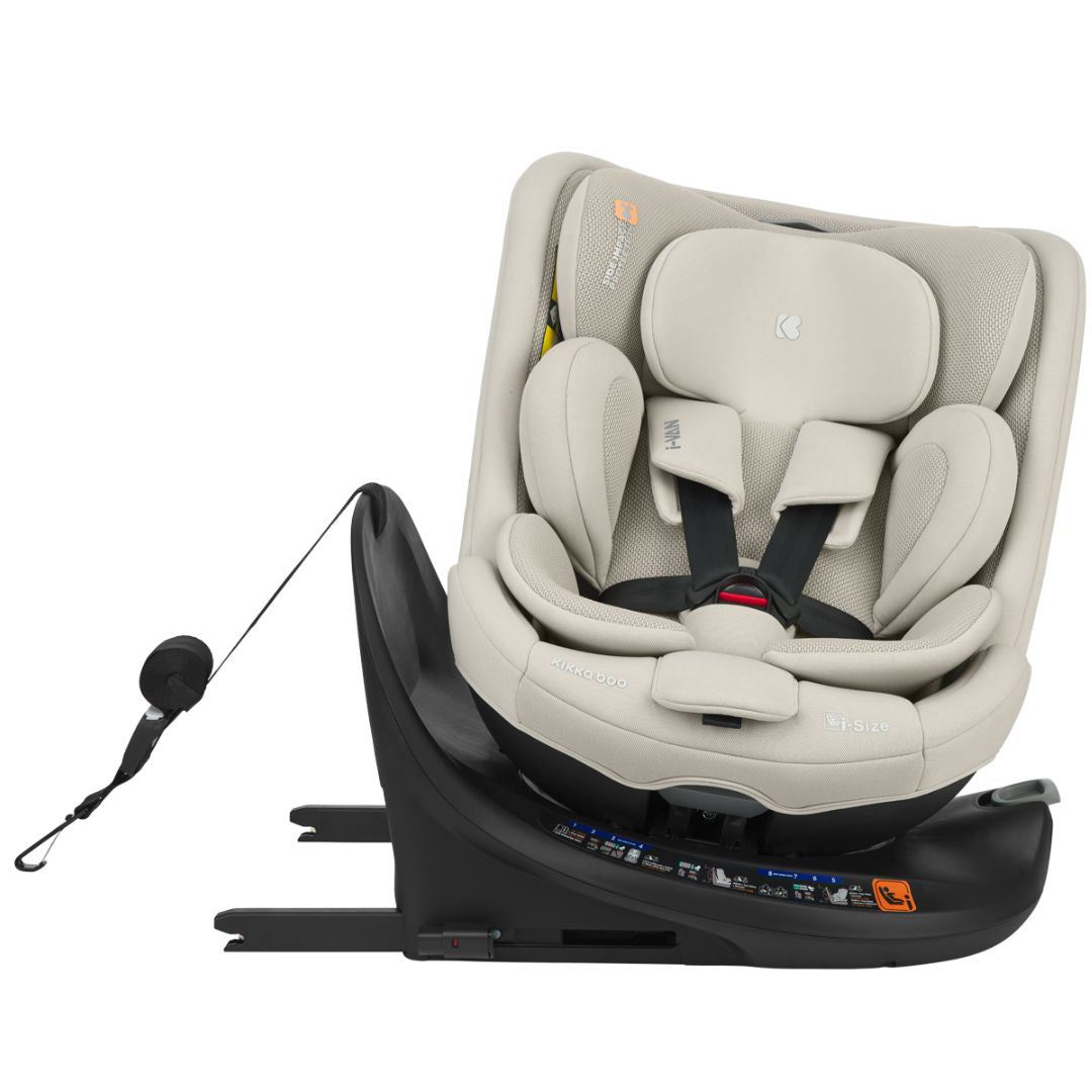 KikkaBoo® Otroški avtosedež 360°i-Van i-SIZE (40-150 cm) Light Beige KikkaBoo