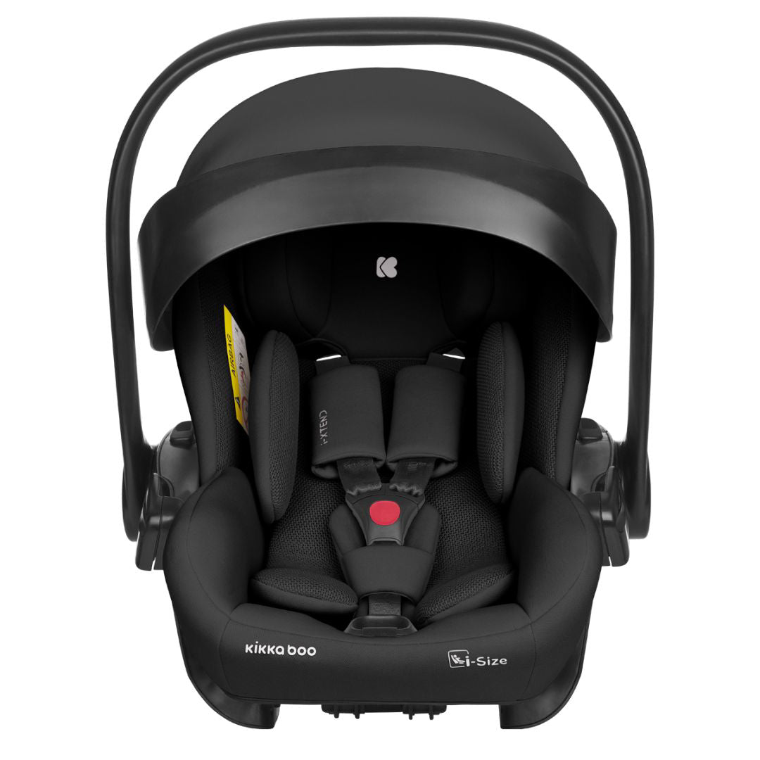 KikkaBoo® Otroški avtosedež / lupinica i-Xtend i-SIZE (40-87 cm) (Kara, Lanah, Thea 2024, Tiffany 2024) Black KikkaBoo