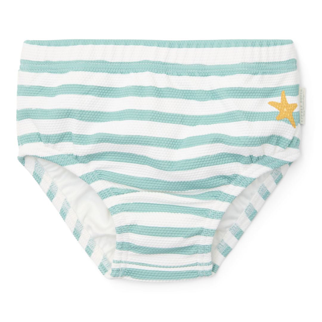 Little Dutch® Kopalna plenička/kopalke Stripes Surf Blue 62 68 Little Dutch