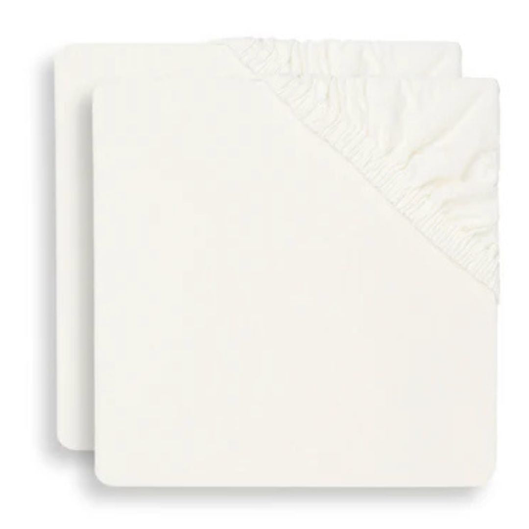 Jollein® Bombažna rjuha 2 kosa 120x60 Ivory Jollein