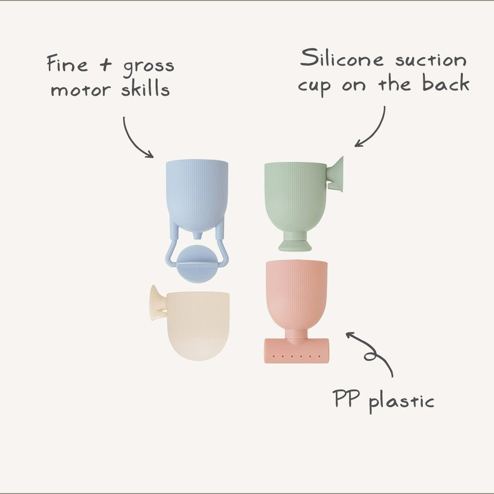 Mushie® Kopalna igrača Pour and Play Mushie