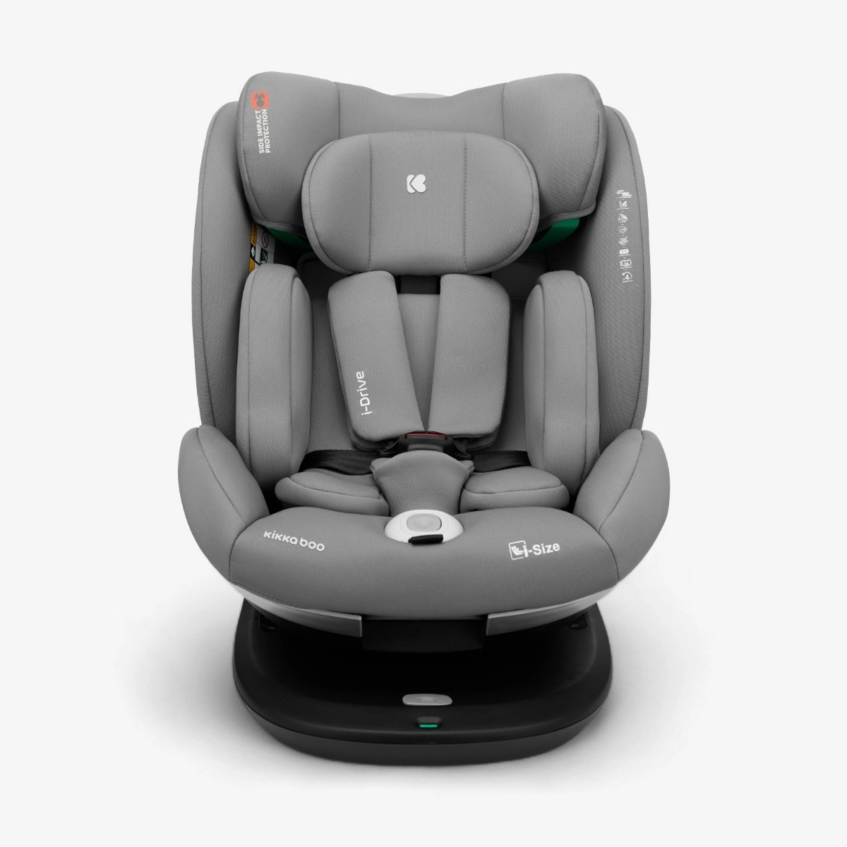 KikkaBoo® Otroški avtosedež 360° i-Drive i-SIZE (40-150 cm) Light Grey KikkaBoo