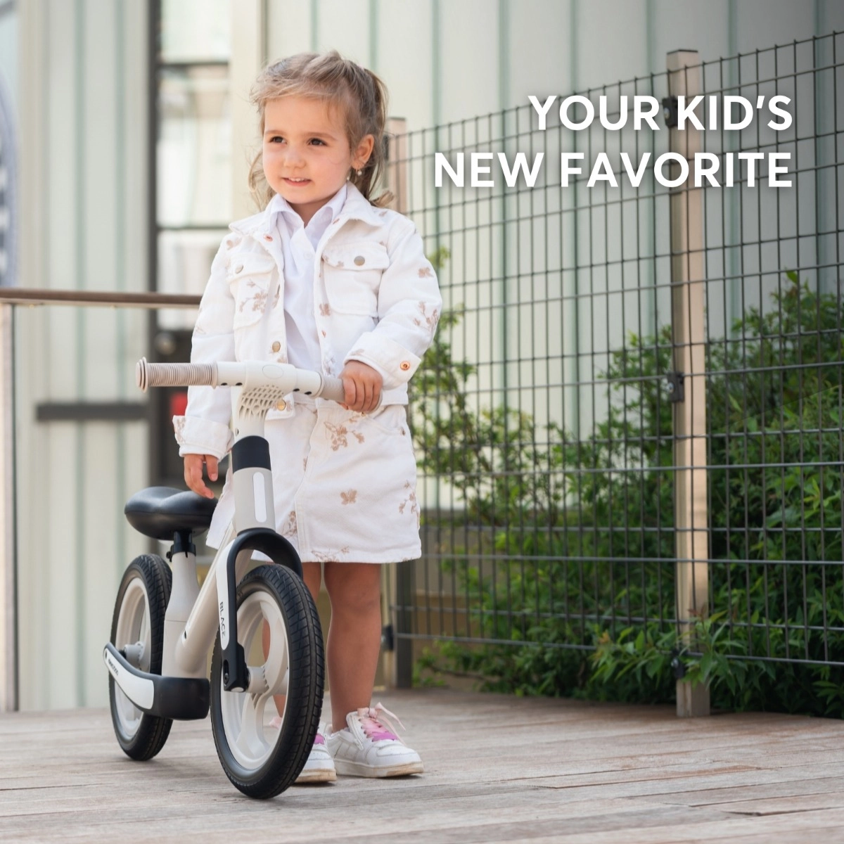 KikkaBoo® Otroški poganjalec Blace Grey KikkaBoo