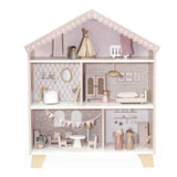 Label Label® Dollhouse with Furniture Pink