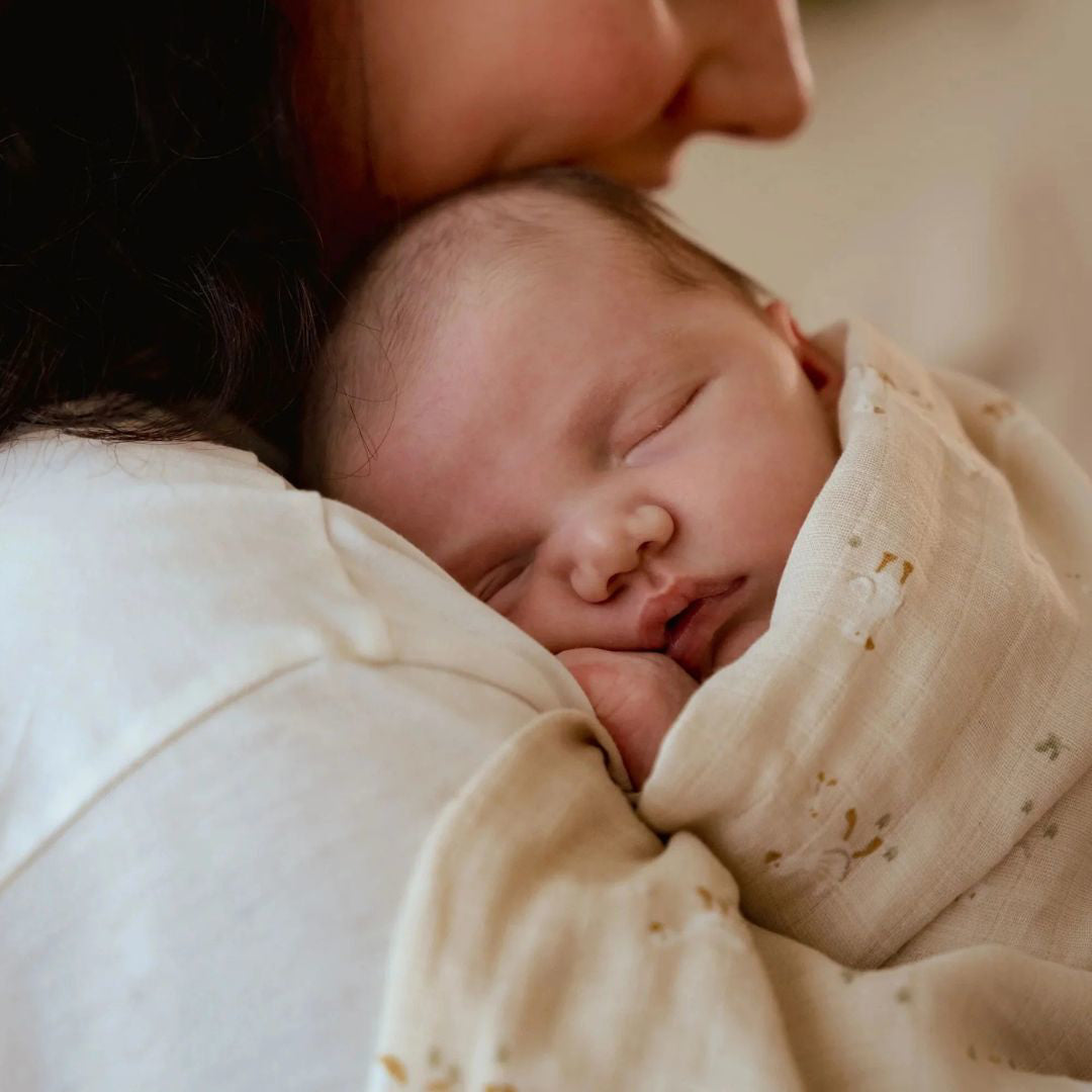 Little Dutch® Povijalna plenička muslin Little Goose 120x120 Little Dutch