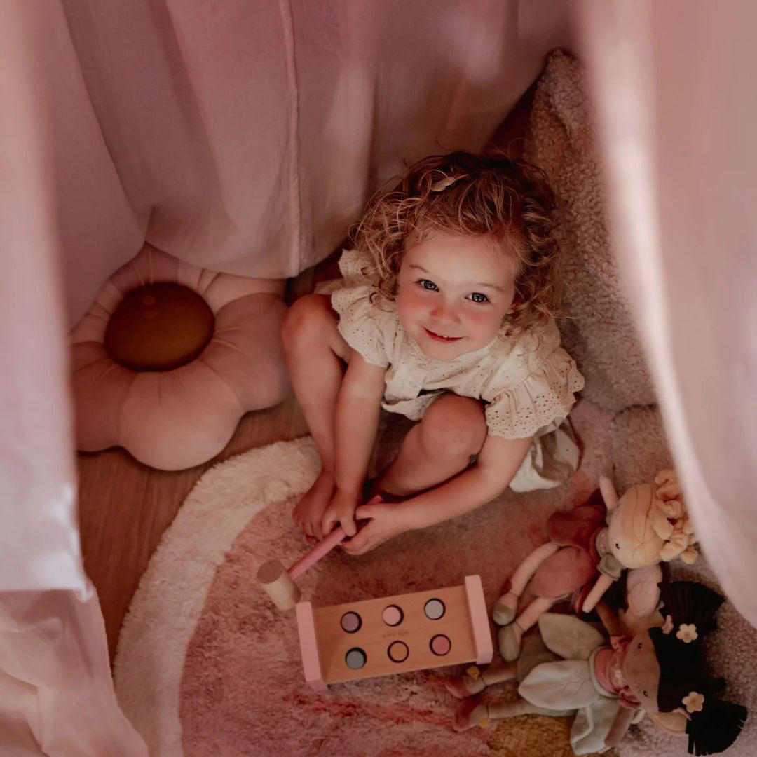 Little Dutch® Pletena blazina Rožica Fairy Garden Little Dutch