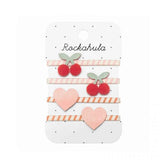 Rockahula® Elastike za lase Stripy Cherry