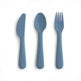 Mushie® Dječji pribor 3-dijelni Twilight Blue