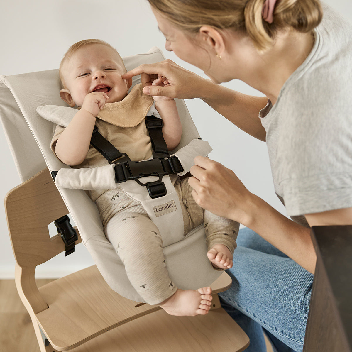 Leander® Otroški stol za hranjenje 4v1 Louie™ Beech (Bukev) Natural Leander