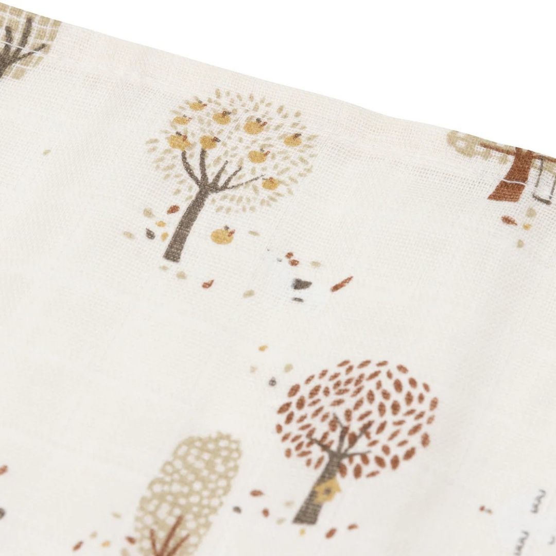 Jollein® Komplet 3 tetra pleničk 70x70 cm Tiny Park Jollein