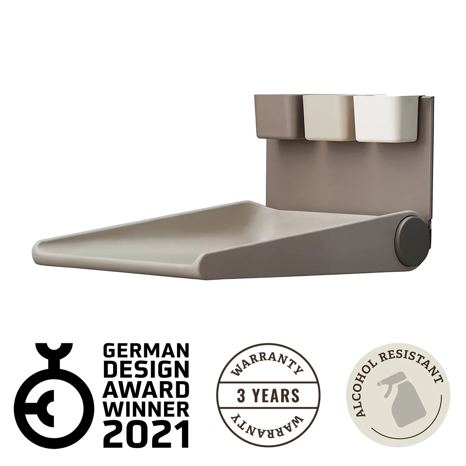 Leander® Stenska previjalna postaja Wally ™ Cappucino Leander