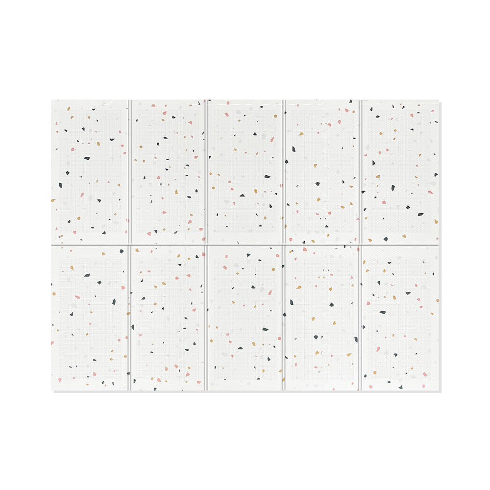 Evibell® Tappeto da gioco a due lati 150x190 Terrazzo/Wanderlust