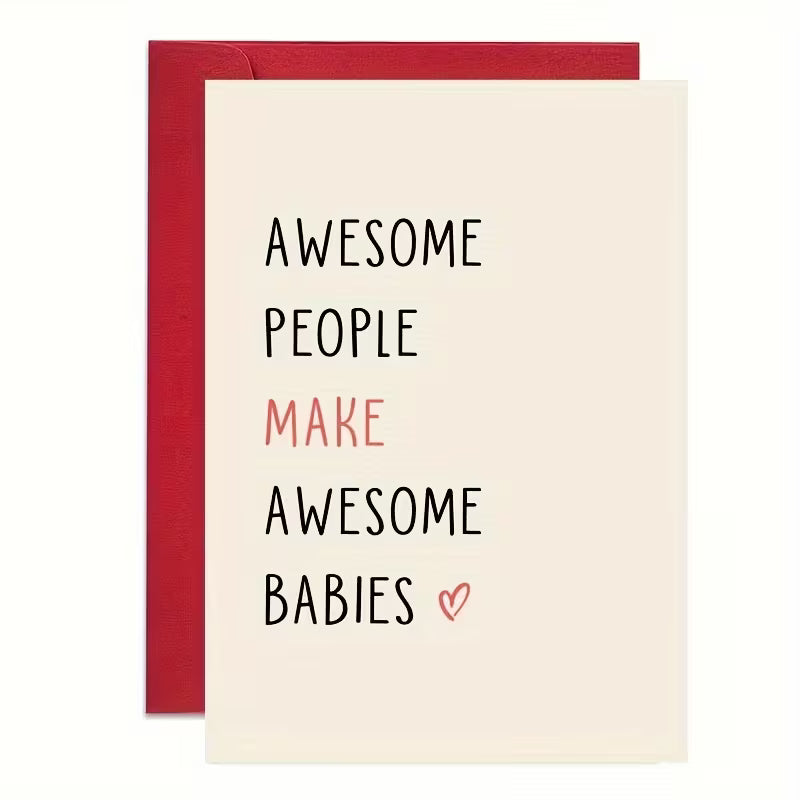 OTHR Greeting card with envelope 12x17cm Awesome people OTHR