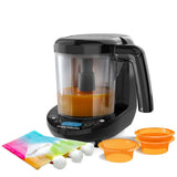 Baby Brezza® Kuhalnik in soparnik Food Maker Deluxe Black