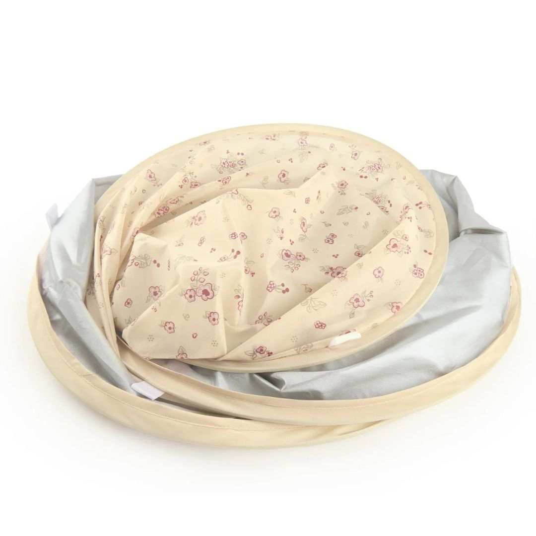 Bieco® Šotor za na plažo z UV 40+ zaščito Vintage Flowers Bieco