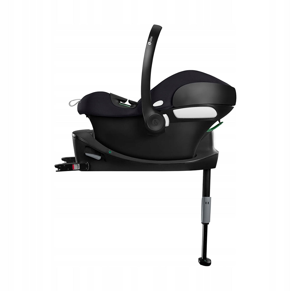 Cybex® Otroški voziček 4v1 Gazelle™ S + Avtosedež Aton B + IsoFix baza One Moon Black Cybex