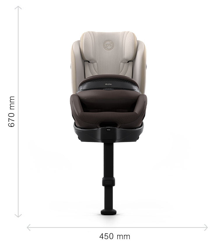 Cybex Platinum Anoris Si Airbag - dimenzije spredaj
