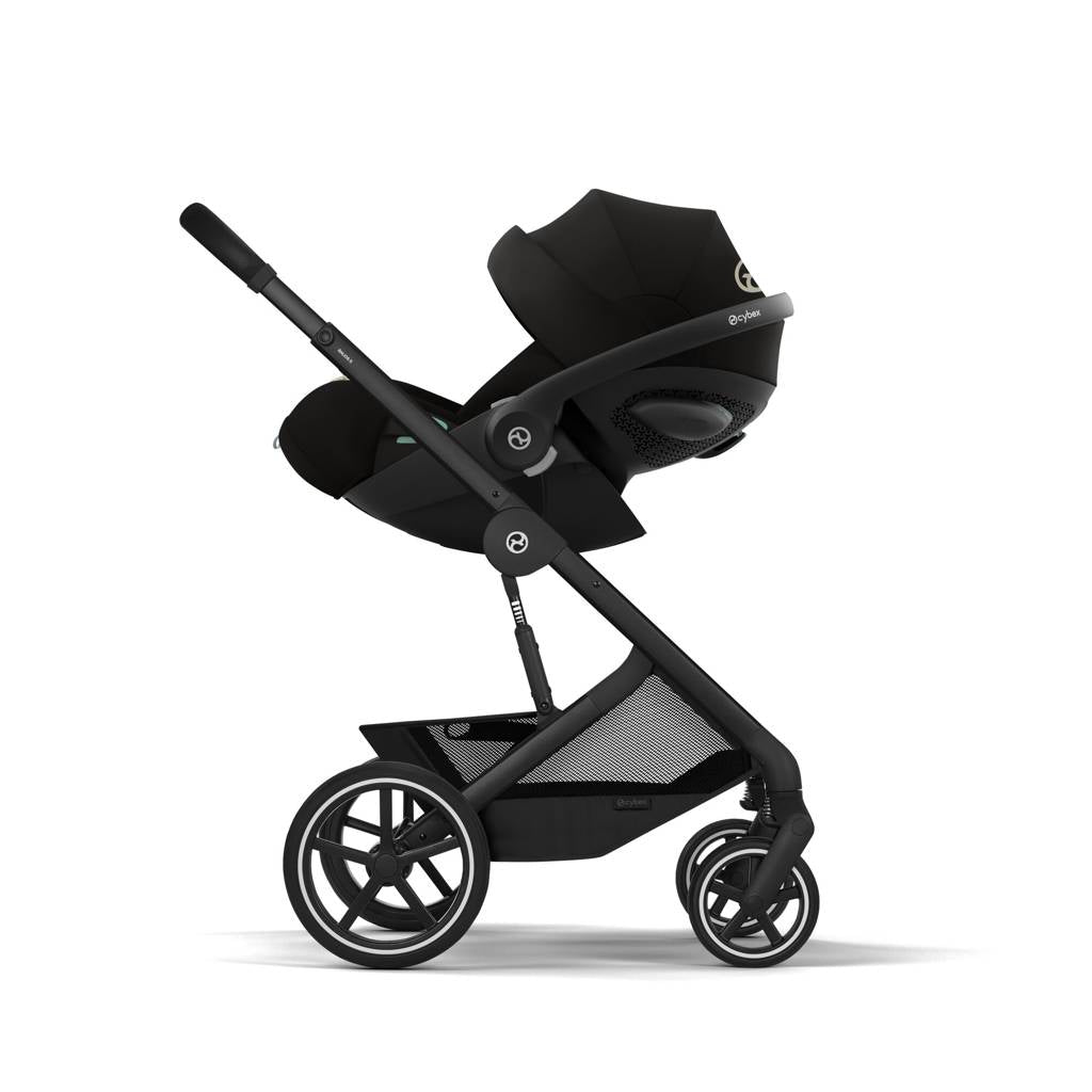 Cybex® Otroški voziček s košaro 2v1 Balios S Lux Moon Black (Black Frame)